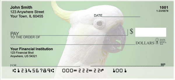 Cockatoos Personal Checks