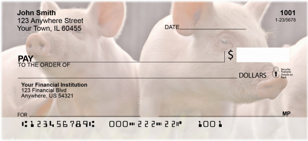 More Pig Personal Checks