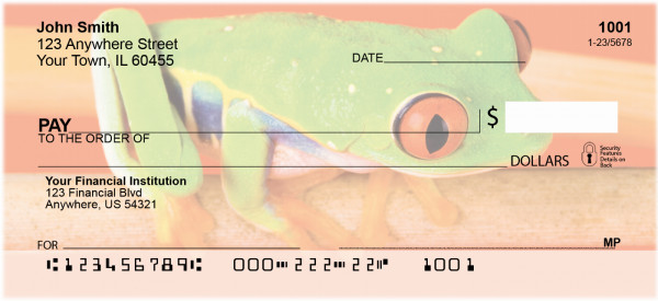 More Tree Frogs Personal Checks