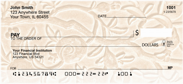 Floral Wall Carvings Checks