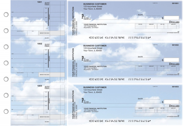 Clouds Invoice Business Checks