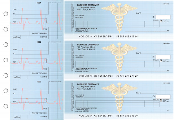 Medical Itemized Counter Signature Business Checks