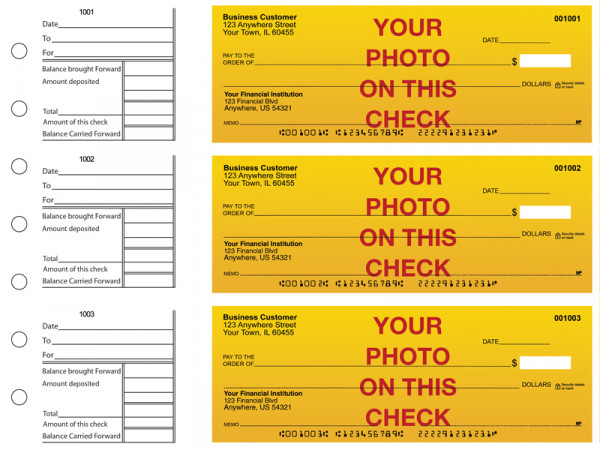 Custom Photo General Business Checks | BU3-CUS01-GEN