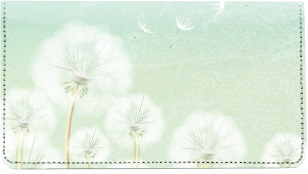 Whimsical Dandelion Leather Cover  | CDP-FLOC-15