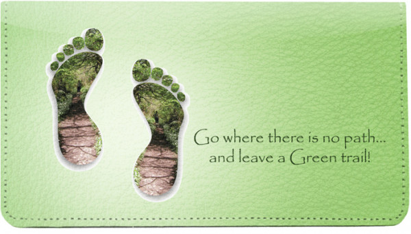 Leave A Green Trail Leather Cover | CDP-FUN50