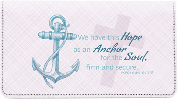 Light of Life Leather Checkbook Cover | CDP-REL48