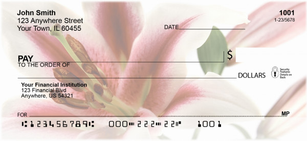 Day Lilies Personal Checks