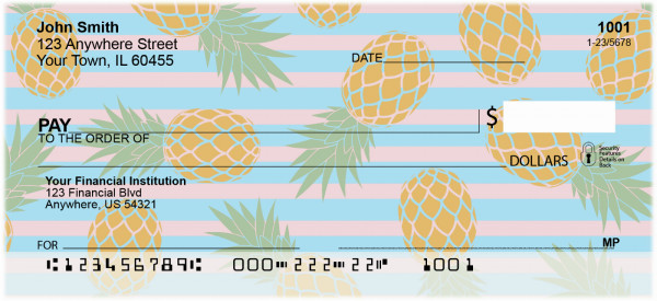Pineapples Personal Checks