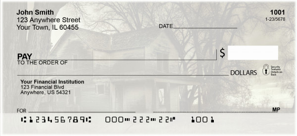 Haunted Houses Personal Checks