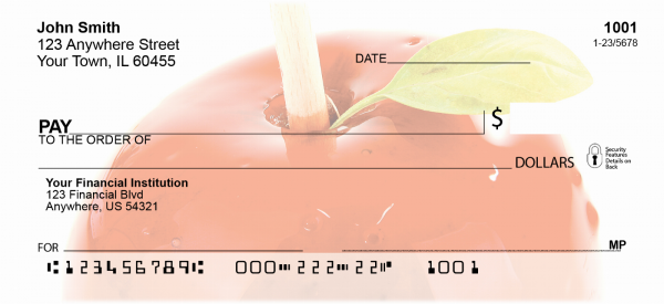 Candy Apple Personal Checks