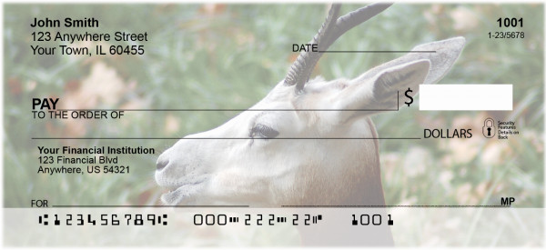 Gazelle Personal Checks | GCS-13