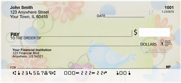 Color Me Happy Checks By Lorrie Weber