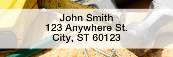 Wood Works Address Labels | LRGEP-92