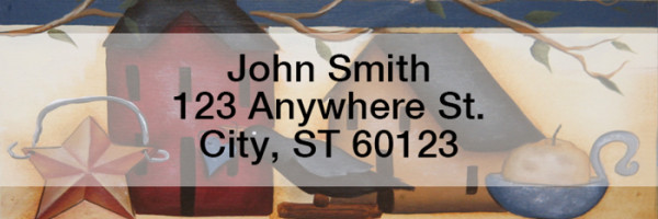 Needful Prims Narrow Address Labels by Lorrie Weber | LRJHS-12