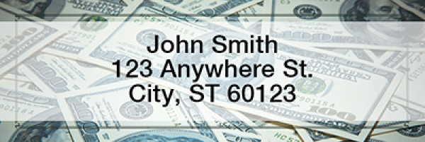 Benjamins Rectangle Address Labels | LROPC-02