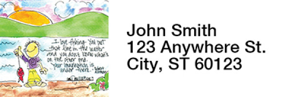 Home Sweet Home Rectangle Address Labels By Amy S. Petrik