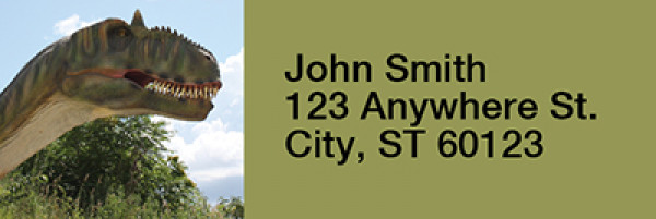 Dinosaurs Alive Rectangle Address Labels