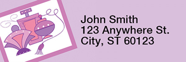 Perfumes by Deidre Mosher Rectangle Address Labels | LRRDMO-01