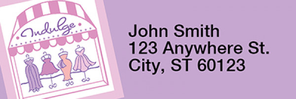 Indulge by Deidre Mosher Rectangle Address Labels | LRRDMO-06