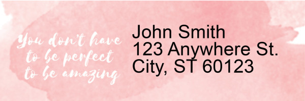 Believe in Yourself Address Labels | LRRREL-54