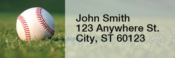It's all about the Baseball Rectangle Address Labels | LRRSPO-A4