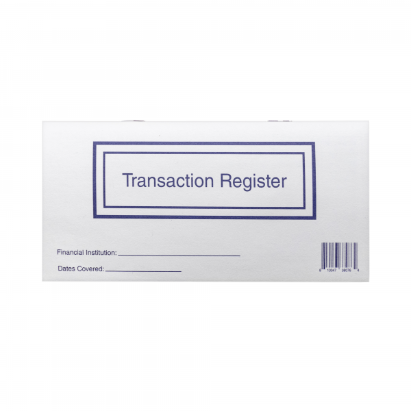 Personal Check Register