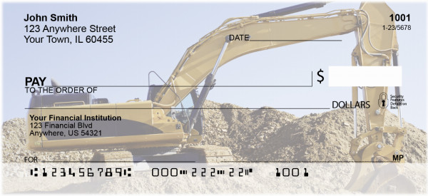 Construction Equipment Personal Checks