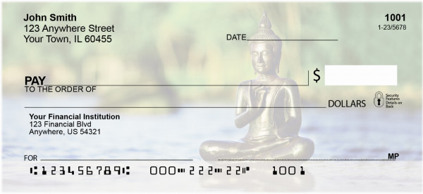 Zen Buddha Checks | REL-41