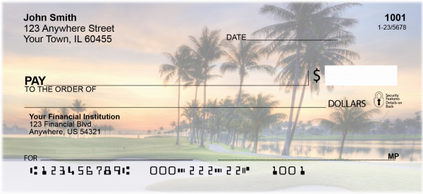 Golf Courses On The Ocean Personal Checks
