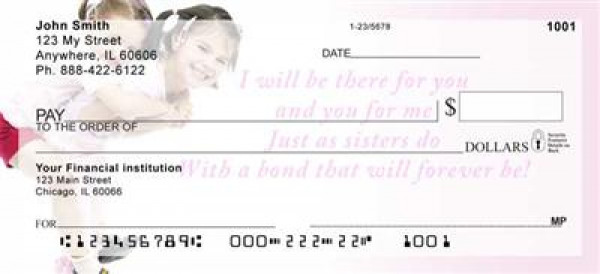 Love Personal Checks By Sweet Intentions