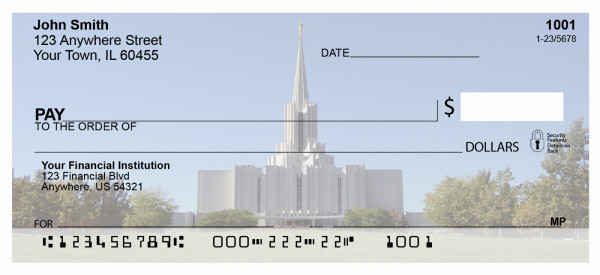 Temple All In One Personal Checks