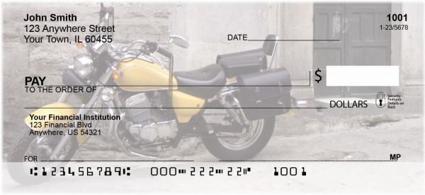 Scenic Cycles Personal Checks
