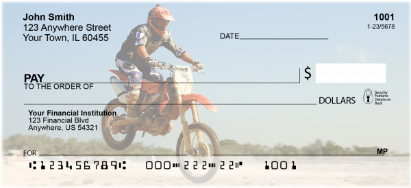 Motocross Cycles Personal Checks