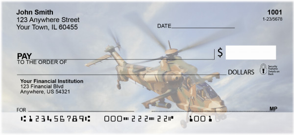 Camouflaged Helicopters In Flight Personal Checks