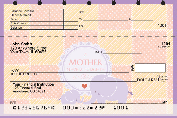 A Mother's Love Top Stub Checks | TSANI-004