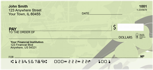 Stylistic Clovers Personal Checks