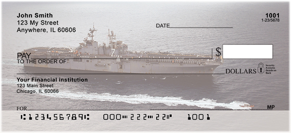 USS Iwo Jima Personal Checks 