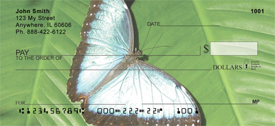 Butterfly Sampler Personal Checks