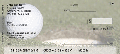 Golf Ball Personal Checks