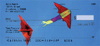 Kite Theme Personal Bank Checks