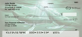 Whales and Lighthouse Checks By David Dunleavy