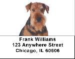 Airedale Labels - Airedale Address Labels