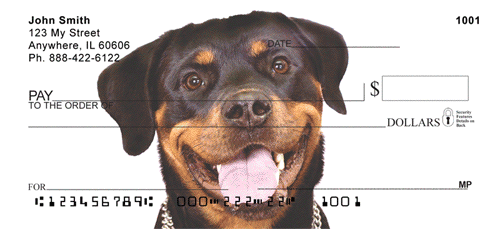Rottweilers Personal Checks