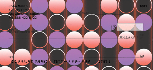 Pink Bubbles Checks