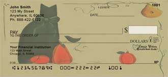 Halloween Mischief Checks by Lorrie Weber