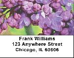 Lilac Chris in Oil Address Labels