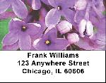Lilac Rouen in Oil Address Labels
