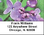 Lilac Pocahontas 3 in Oil Address Labels