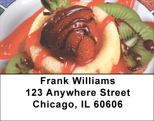 Strawberry Shortcake Address Labels